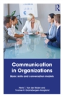Communication in Organizations : Basic Skills and Conversation Models - eBook