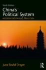 China's Political System : Modernization and Tradition - eBook