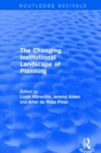 The Changing Institutional Landscape of Planning - eBook