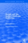 Sortals and the Subject-predicate Distinction (2001) - eBook
