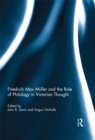 Friedrich Max Muller and the Role of Philology in Victorian Thought - eBook