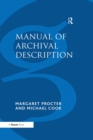 Manual of Archival Description - eBook