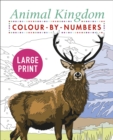 Large Print Animal Kingdom Colour-by-Numbers - Book