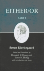 Kierkegaard's Writing, III, Part I : Either/Or - eBook