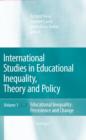 International Studies in Educational Inequality, Theory and Policy - eBook