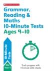 Grammar, Reading & Maths 10-Minute Tests Ages 9-10 - Book