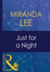 Just For A Night - eBook