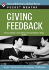 Giving Feedback : Expert Solutions to Everyday Challenges - eBook
