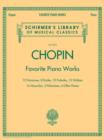 Favorite Piano Works : Schirmer'S Library of Musical Classics, Vol. 2072 - Book