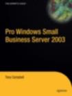 Pro Windows Small Business Server 2003 - eBook