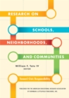 Research on Schools, Neighborhoods and Communities : Toward Civic Responsibility - eBook