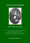 None Giacomo Meyerbeer Choral Music and Songs - eBook
