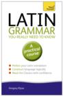 Latin Grammar You Really Need to Know: Teach Yourself - eBook