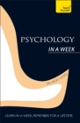 Psychology In A Week: Teach Yourself - eBook