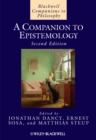 A Companion to Epistemology - eBook