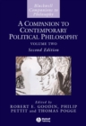 A Companion to Contemporary Political Philosophy - Book