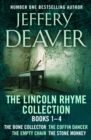 The Lincoln Rhyme Collection 1-4 : The Bone Collector, The Coffin Dancer, The Empty Chair, The Stone Monkey - eBook