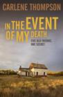 In the Event of My Death - eBook