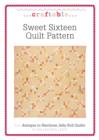 Sweet Sixteen Quilt Pattern - eBook