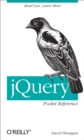 jQuery Pocket Reference : Read Less, Learn More - eBook