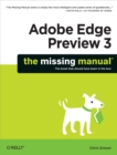Adobe Edge Preview 3: The Missing Manual - eBook