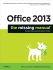 Office 2013: The Missing Manual - eBook
