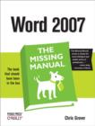 Word 2007: The Missing Manual : The Missing Manual - eBook
