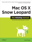 Mac OS X Snow Leopard: The Missing Manual : The Missing Manual - eBook