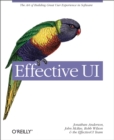 Effective UI : The Art of Building Great User Experience in Software - eBook