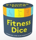 Fitness Dice : 7 Wooden Dice, Over 45,000 Workout Routines! - Book