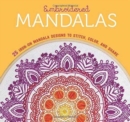 Embroidered Mandalas : 25 Iron-On Mandala Designs to Stitch, Color, and Share - Book
