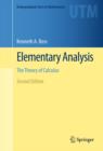 Elementary Analysis : The Theory of Calculus - eBook