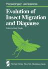 Evolution of Insect Migration and Diapause - Book