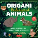 Origami Endangered Animals Ebook : Paper Models of Threatened Wildlife [Includes Instruction Book with Conservation Notes, Printable Origami Paper, FREE Online Video!] - eBook
