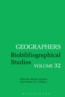Geographers : Biobibliographical Studies, Volume 32 - eBook
