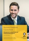 Business Essentials - Management : Leading People and Professional Development Course Book 2015 - eBook