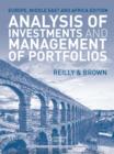 Analysis of Investments and Management of Portfolios - eBook