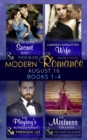 Modern Romance August 2016 Books 1-4 - eBook
