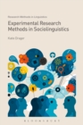 Experimental Research Methods in Sociolinguistics - eBook