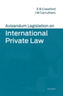 Avizandum Legislation on International Private Law - Book