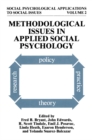 Methodological Issues in Applied Social Psychology - eBook