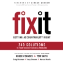 Fix It : Getting Accountability Right - eAudiobook