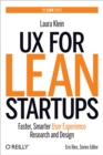 UX for Lean Startups : Faster, Smarter User Experience Research and Design - eBook