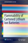 Flammability of Cartoned Lithium Ion Batteries - eBook