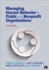 Managing Human Behavior in Public and Nonprofit Organizations - Book