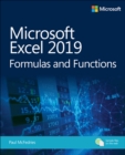 Microsoft Excel 2019 Formulas and Functions - eBook
