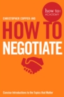 How To Negotiate - eBook