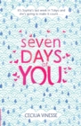 Seven Days of You - Book