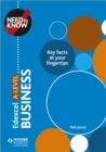 Need to Know: Edexcel A-level Business - eBook