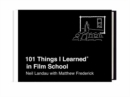 101 Things I Learned in Film School - Book